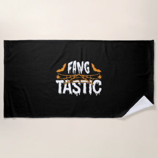 Halloween Fang Tastic Geburtstag Strandtuch