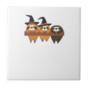 Halloween Faultier Essential T-Shirt Fliese