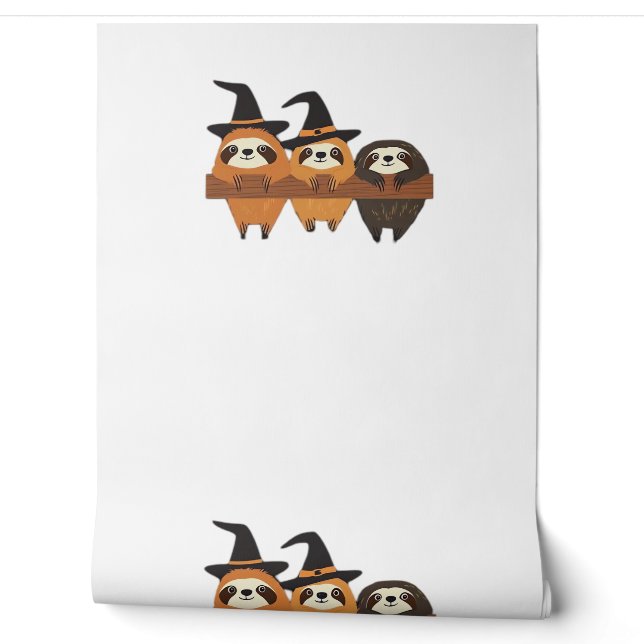 Halloween Faultier Essential T-Shirt Tapete (Abrollen)