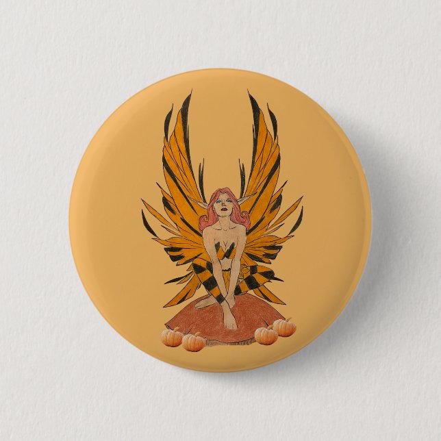 Halloween Fee Button (Vorderseite)