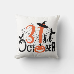Halloween-Feier am 31. Oktober Kissen