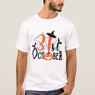 Halloween-Feier am 31. Oktober T-Shirt