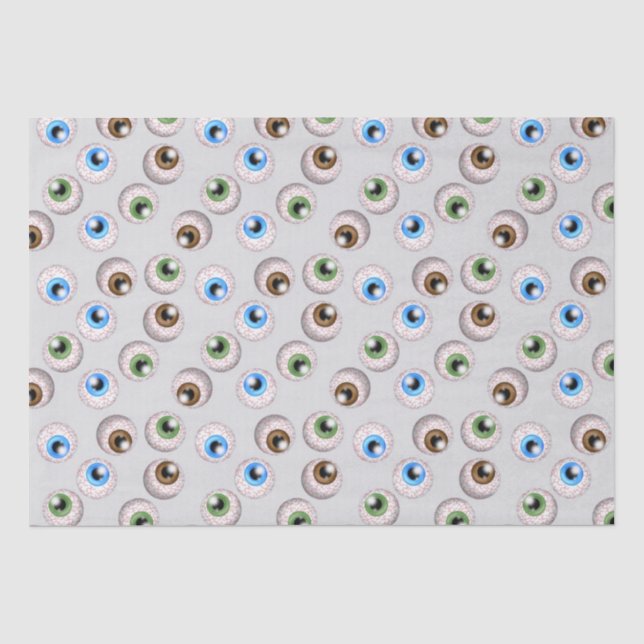 Halloween-Feiertagsaugapfelmuster-Seidenpapier Seidenpapier (Vorderseite)