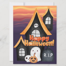 HALLOWEEN FEIERTAGSKARTE