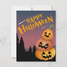 HALLOWEEN FEIERTAGSKARTE