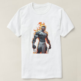Halloween Fiery Mummy T - Shirt