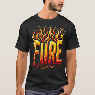 Halloween Fire and Ice Matching Couches Kostüm T-Shirt