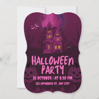 Halloween-Flachkarte