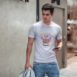 Halloween Flamingo Pumpkin Costume T-Shirt