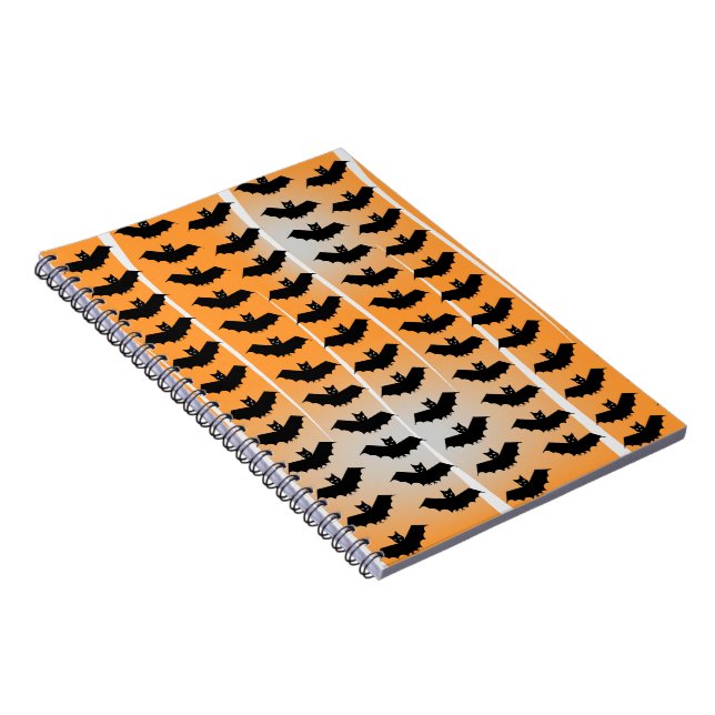 Halloween-Flechtmuster Notizblock (Rechte Seite)