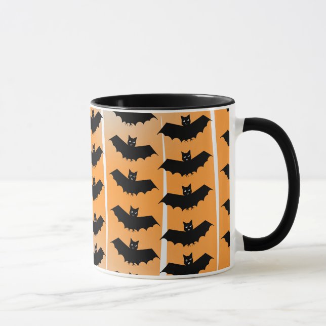 Halloween-Flechtmuster Tasse (Rechts)
