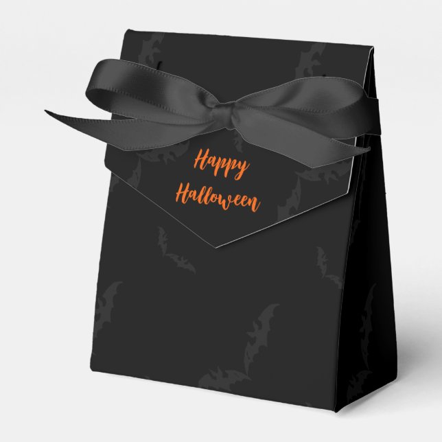Halloween/Fledermaus Geschenkschachtel (Vorderseite)