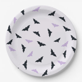 Halloween-Fledermaus-Papierplatte Pappteller