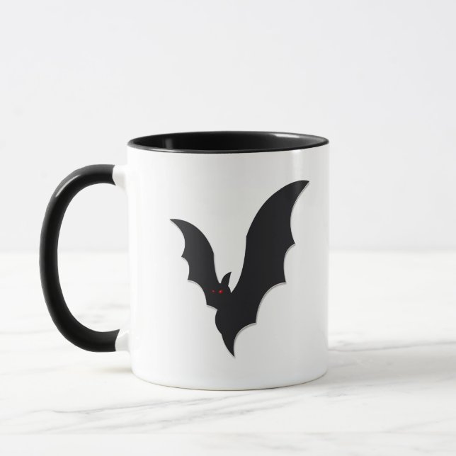 Halloween-Fledermaus Tasse (Links)