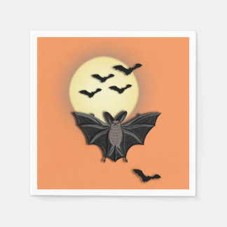 Halloween-Fledermäuse Serviette