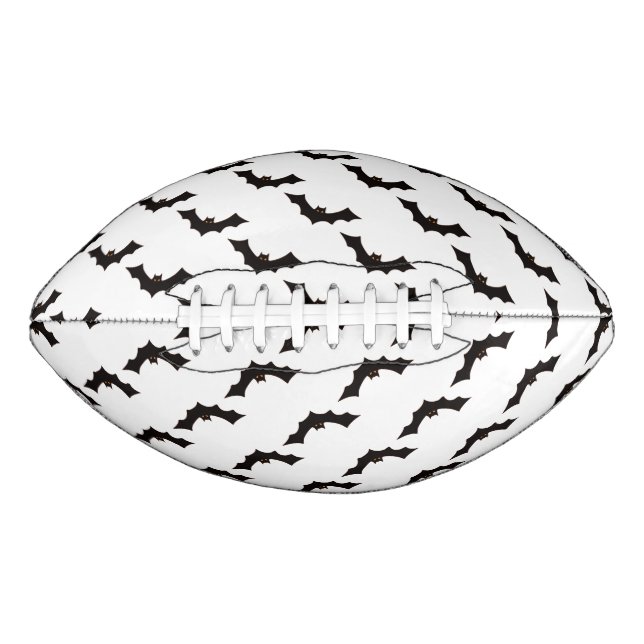 Halloween, Fledermausmuster, Trick oder Trete, Boo Football (Vorderseite)