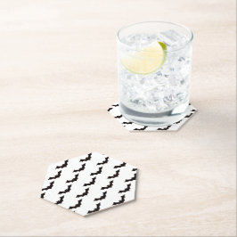 Halloween, Fledermausmuster, Trick oder Trete, Boo Untersetzer