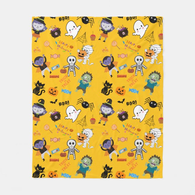 Halloween Fleece Blanket (Vorderseite)