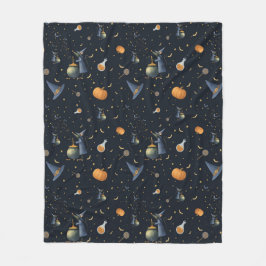 Halloween Fleece Blanket — Hexenhats & Kauldronen