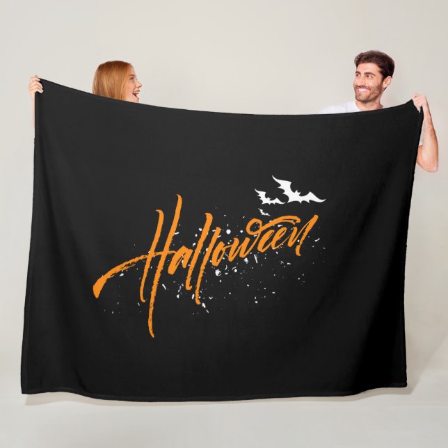 Halloween Fleece Throw Blanket (Beispiel)