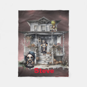 Halloween Fleecedecke