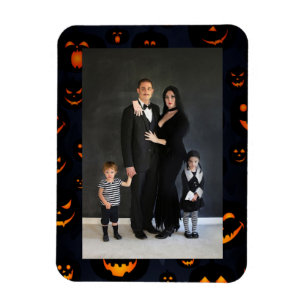 Halloween Flexibles Family Foto Magnet