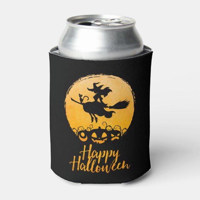 Halloween-Fliegenwitz Dosenkühler (Kanne Vorderseite)