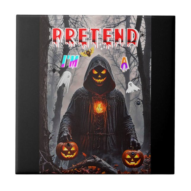Halloween Fliese (Vorderseite)