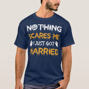 Halloween Flitterwochen Paar Hochzeit Ich Habe Ger T-Shirt