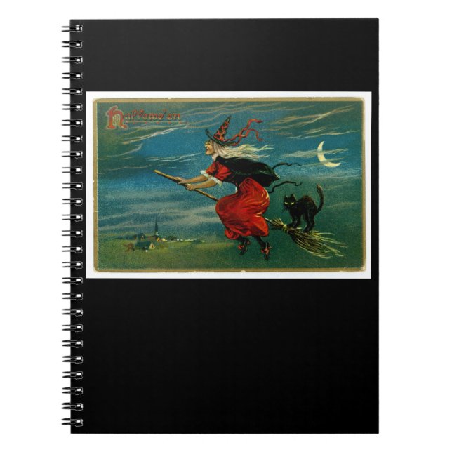 Halloween-Flug Notizblock (Vorderseite)