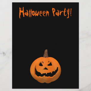Halloween-Flyer: Jack-o-Lantern Flyer