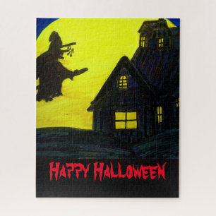 HALLOWEEN FLYING WITCH-Servietten