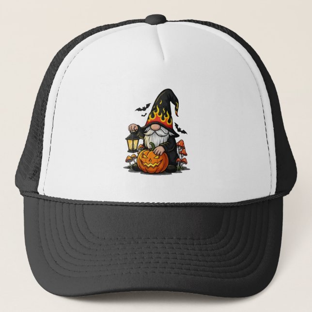 Halloween Foam Trucker Hat Truckerkappe (Vorderseite)