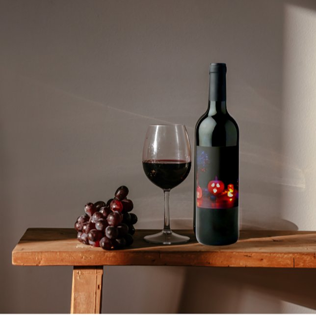 Halloween Food & Beverage Labels Weinetikett (Von Creator hochgeladen)