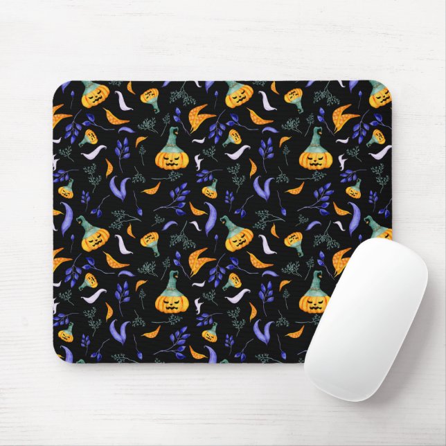 Halloween Forest Mousepad (Mit Mouse)