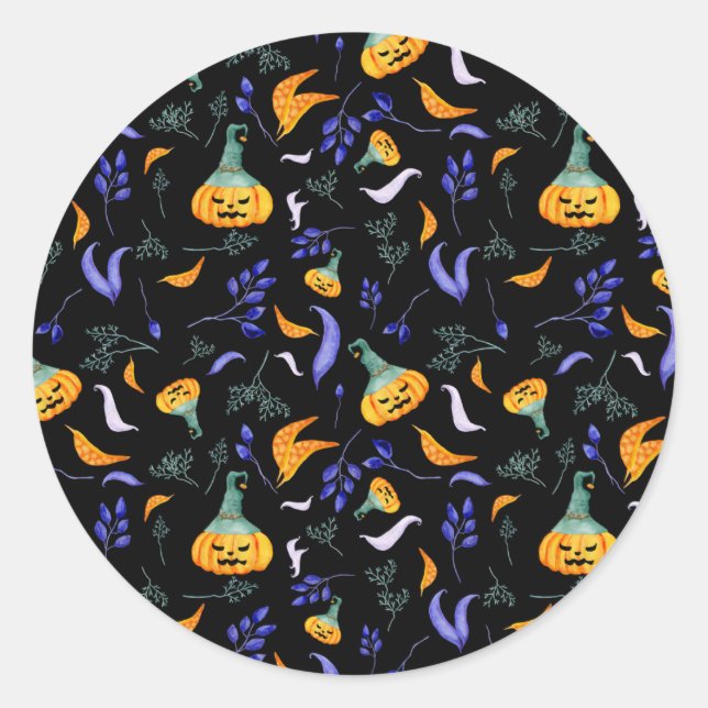 Halloween Forest Stickers (Vorderseite)