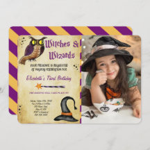 Halloween Foto Einladung