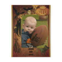Halloween Foto Postcard