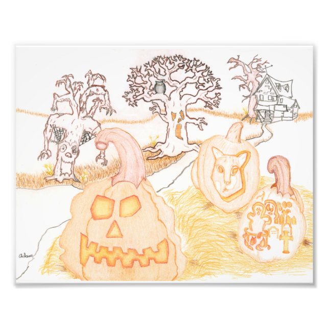 Halloween - Foto Print (Vorne)