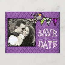 Halloween-Foto Save the Date