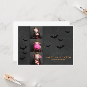 Halloween Foto Strip Karte
