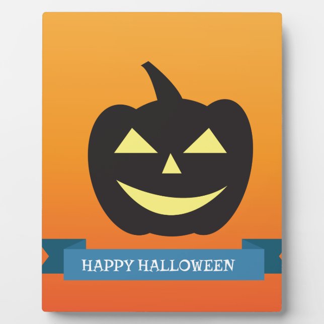 Halloween Fotoplatte (Vorderseite)