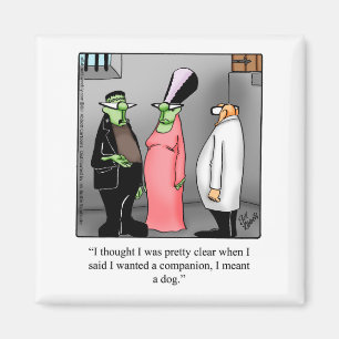 Halloween Frankenstein Humour magnet