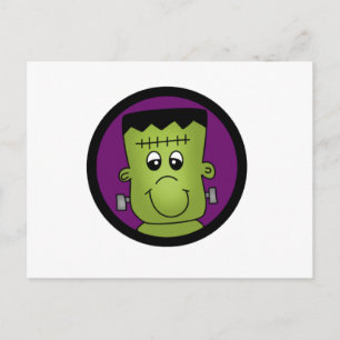 Halloween Frankie Tshirts und Geschenke Postkarte