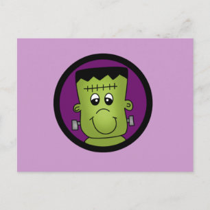 Halloween Frankie Tshirts und Geschenke Postkarte