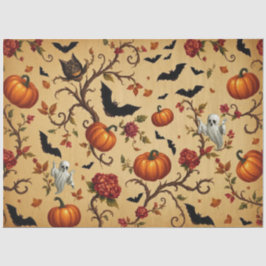 Halloween-Französisches Muster Seidenpapier