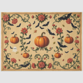 Halloween-Französisches Muster Seidenpapier