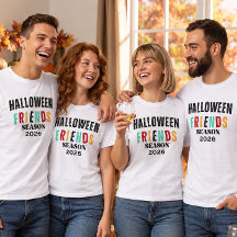 Halloween-Freundes-Crew 2026 T-Shirt