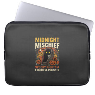 Halloween-Friedhofs-Schabernack Laptopschutzhülle