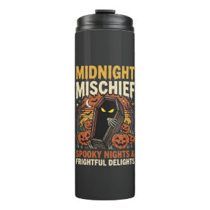 Halloween-Friedhofs-Schabernack Thermosbecher
